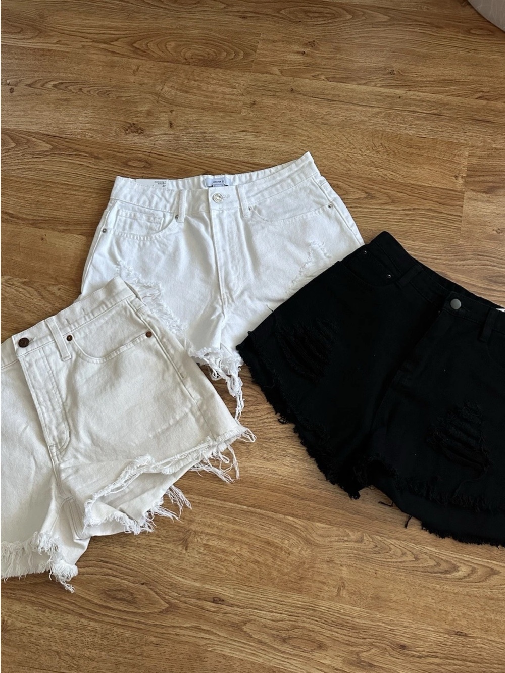 Madewell, Forever 21 and SHEIN Denim Shorts Size 27